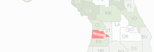 Hernando County Map